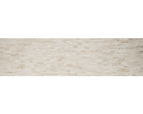 Natursteinmosaik MOS BRICK 13R 30,5x32,2 cm beige