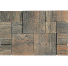 Verbundpflastersteine in verschiedenen Größen