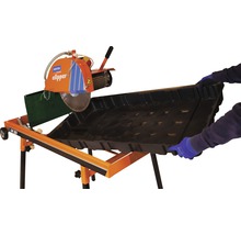 Norton Clipper Fliesenschneidmaschine mit Wasserauffangwanne
