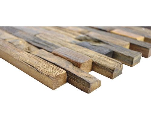 Holzmosaik Bowd 21 Verbund Boat 30x30 cm Old Wood