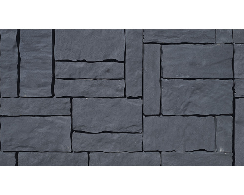 Wandverkleidung aus Steinimitat