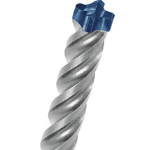 Nahaufnahme eines Spiralbohrers mit Bohrkopf