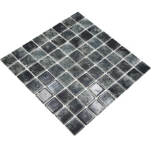 Mosaikfliese aus Glas, quadratisch angeordnet