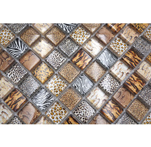 Mosaikfliesen mit Tiermuster