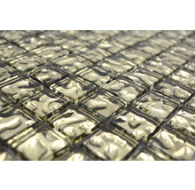 Quadratische Glasmosaikfliesen