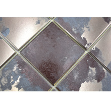 Nahaufnahme von Mosaikfliesen für den Innenbereich