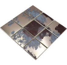 Quadratische Mosaikfliesen für Wand- und Bodengestaltung