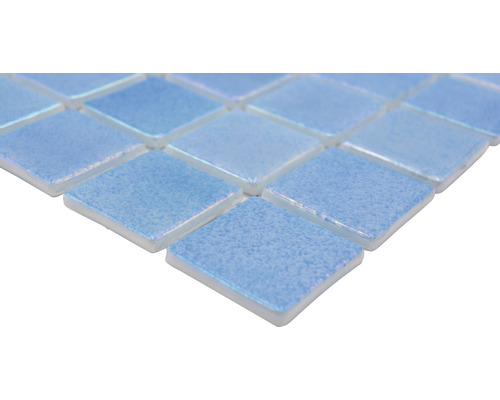 Glasmosaik VP55381PUR Quadrat ECO Shell AIR 38 PUR 31,6x31,6cm