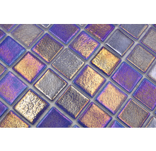 Nahaufnahme von Mosaikfliesen