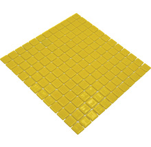 Quadratisches Mosaik aus Keramikfliesen