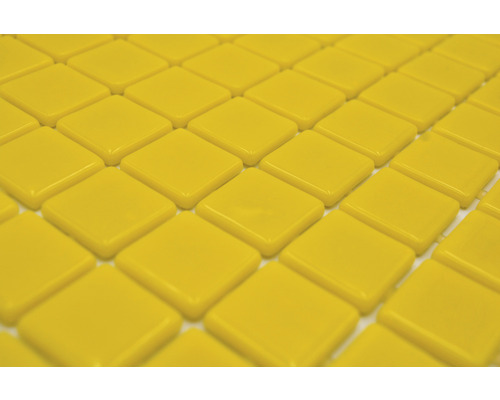 Glasmosaik VP25801PUR Quadrat ECO LISOS yellow 25 PUR 31,6x31,6cm