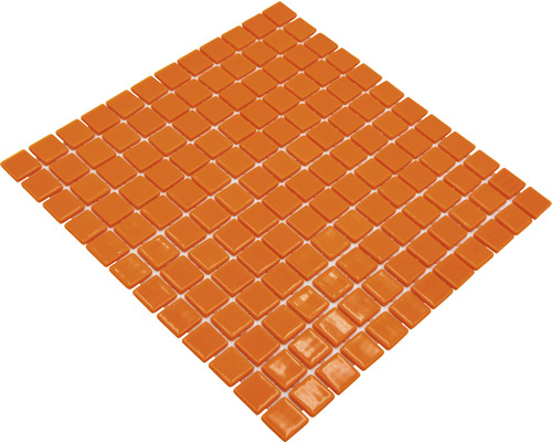 Glasmosaik VP25820PUR Quadrat ECO LISOS orange 25 PUR 31,6x31,6cm