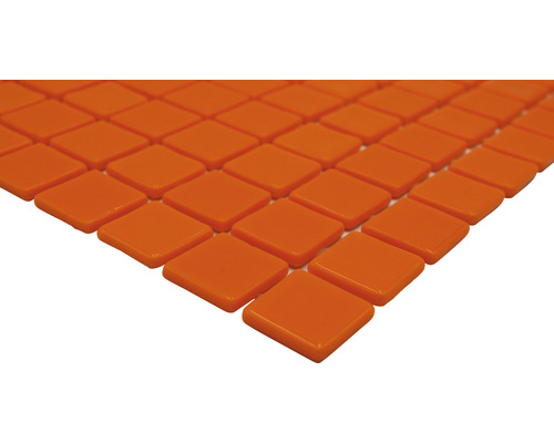 Glasmosaik VP25820PUR Quadrat ECO LISOS orange 25 PUR 31,6x31,6cm