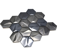 Mosaikfliesen mit sechseckiger Form für Wand- und Bodengestaltung