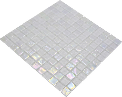 Glasmosaik CM S100 Quadrat Crystal mix Shell MYSTIC 25, 30,4x30,4cm