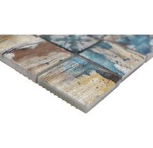 Mosaikfliesen mit Holzoptik