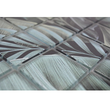 Detailaufnahme von Mosaikfliesen mit Muster