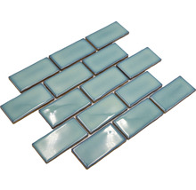 Mosaikfliesen in rechteckiger Form