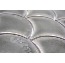 Keramikmosaik in Fächerform