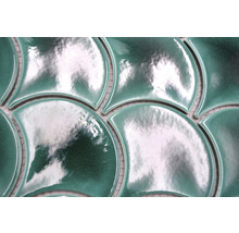 Mosaikfliesen in Fächerform