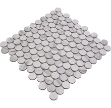 Mosaikfliese mit runden Elementen