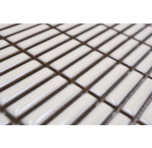 Mosaikfliese im Stabdesign für Wand und Boden