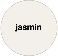Jasmin Schriftzug