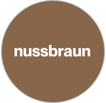 Farbmuster Nussbraun