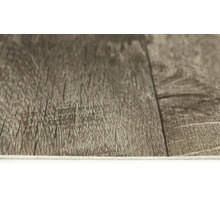 Nahaufnahme eines Laminatbodens mit Holzstruktur