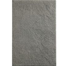 Graue Bodenfliese mit Steinstruktur für den Innen- und Außenbereich.