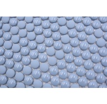 Mosaikfliese mit runden Steinen