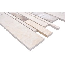 Mosaikfliese aus Steinzeug in Streifenform