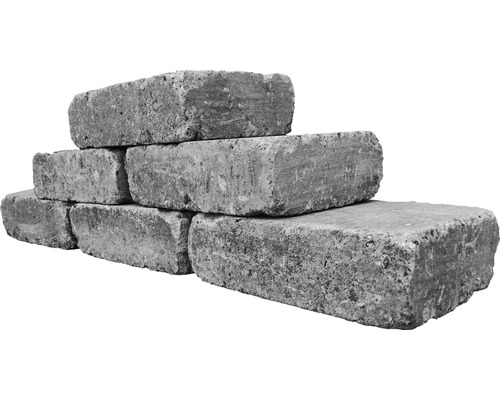 Stapel Pflastersteine aus Stein