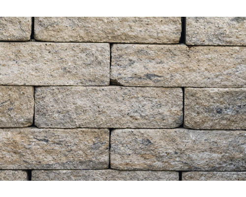 Mauer aus Steinblöcken