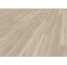 Verlegter Bodenbelag in Holzoptik