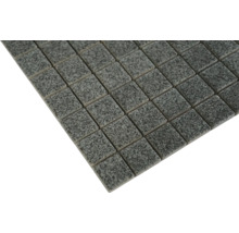 Mosaikfliese mit quadratischen Steinen