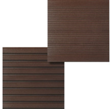 Terrassendielen aus Holzverbundwerkstoff mit geriffelter Oberfläche