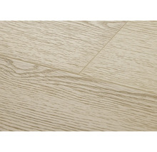 Nahaufnahme von Laminatboden mit Holzstruktur