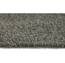 Nahaufnahme eines grauen Teppichs