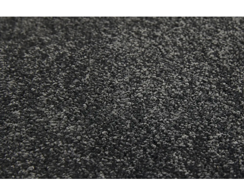 Detailaufnahme eines grauen Teppichs