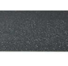 Nahaufnahme eines Bodenbelags mit gesprenkelter Optik