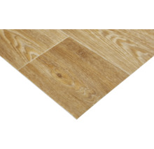 Nahaufnahme von Vinylboden in Holzoptik