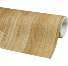Gerollter Vinylbodenbelag mit Holzoptik