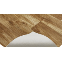 Bodenbelag in Holzoptik mit Filzunterlage