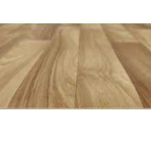 Nahaufnahme eines Laminatbodens mit Holzstruktur