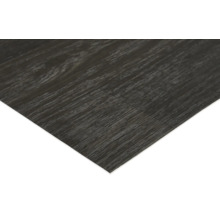 Dunkle Vinylbodenfliese mit Holzoptik