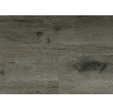 Nahaufnahme von Bodenbelag in Holzoptik