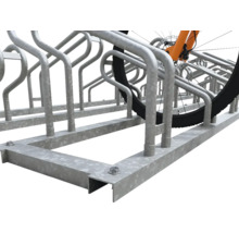 Fahrradständer mit Fahrrad