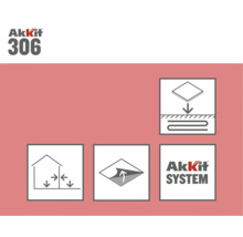 Akkit 306 Produktdetails: Geeignet für Fussbodenheizung, geeignet für Innenräume, ablösbar