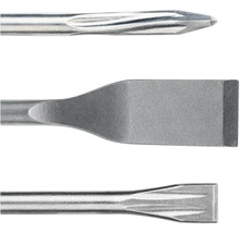 Nahaufnahme von Schraubendreher-Bits mit verschiedenen Profilen